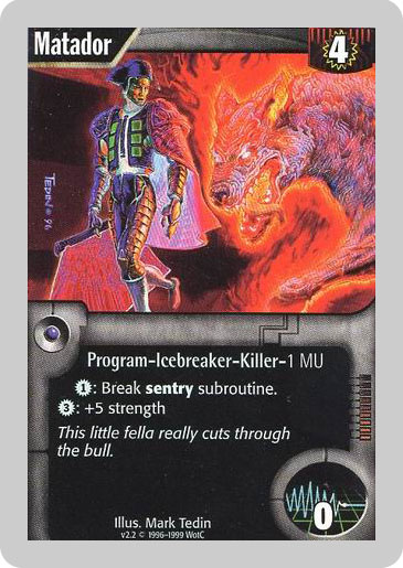 Illustration for article titled The Quaint 1990s Cyberpunk Of Netrunner